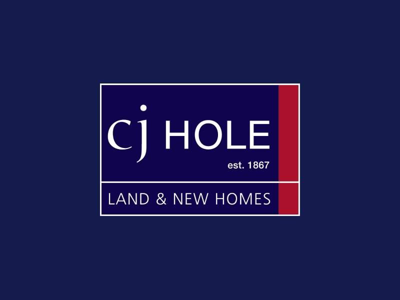 Exterior view of CJ Hole Land & New Homes estate agent office.