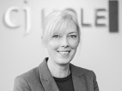 Deborah Hughes, Office Manager, CJ Hole Estate Agents in Cirencester